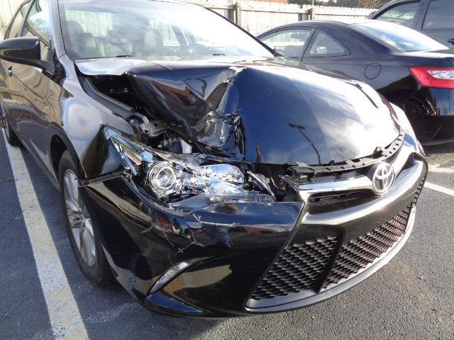 toyota camry passenger-side front damage