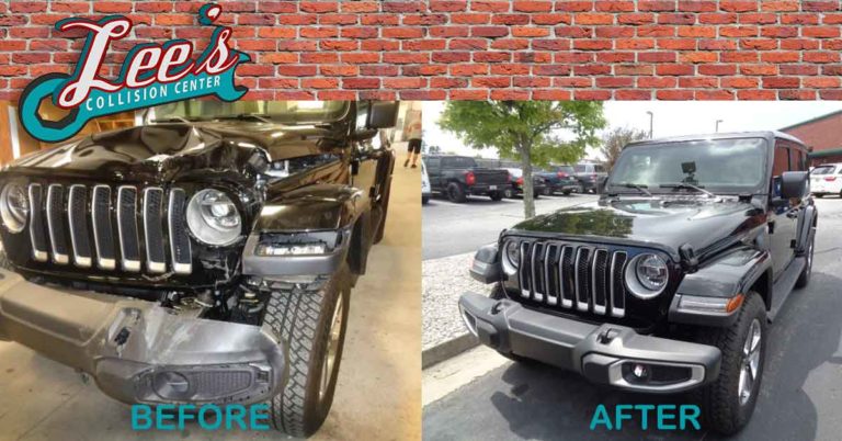 Before and after 2018 Jeep Wrangler Sahara.