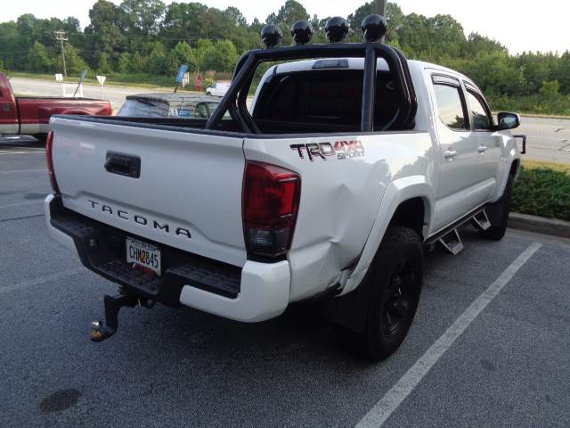 2017 Toyota Tacoma-damage done to rear